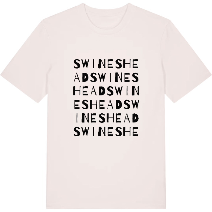 Swineshead wordplay t-shirt – t-shirt from PinShirt