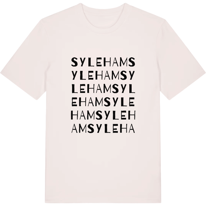 Syleham wordplay t-shirt – t-shirt from PinShirt