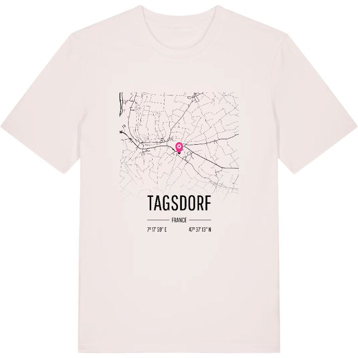 Tagsdorf map t-shirt – t-shirt from PinShirt