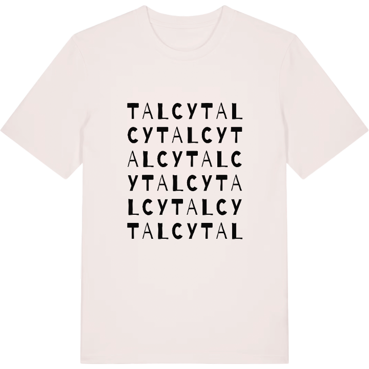 Talcy wordplay t-shirt – t-shirt from PinShirt