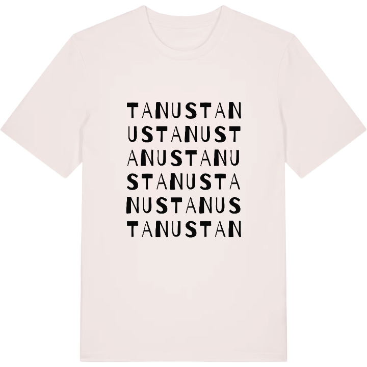 Tanus wordplay t-shirt – t-shirt from PinShirt