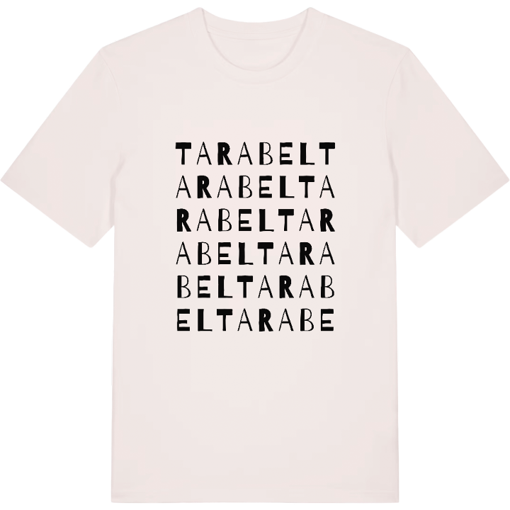 Tarabel wordplay t-shirt – t-shirt from PinShirt