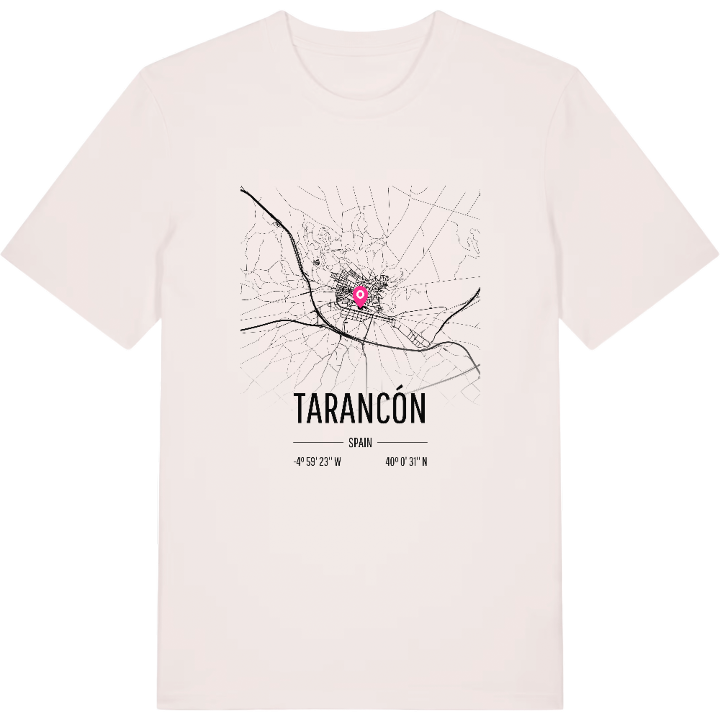 Tarancón map t-shirt – t-shirt from PinShirt