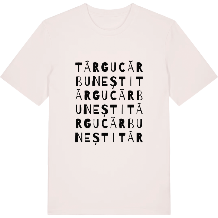 Târgu Cărbunești wordplay t-shirt – t-shirt from PinShirt