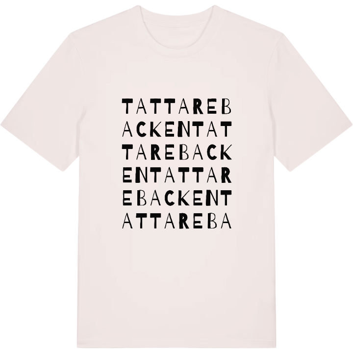 Tattarebacken wordplay t-shirt – t-shirt from PinShirt