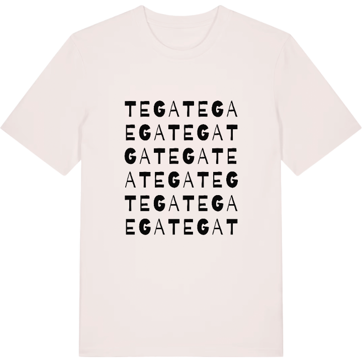 Tega wordplay t-shirt – t-shirt from PinShirt