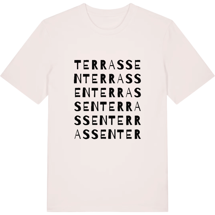 Terrassen wordplay t-shirt – t-shirt from PinShirt