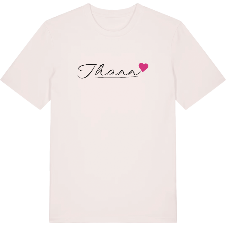Thann heart t-shirt – t-shirt from PinShirt