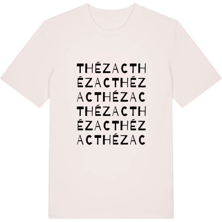 Thézac wordplay t-shirt – t-shirt from PinShirt