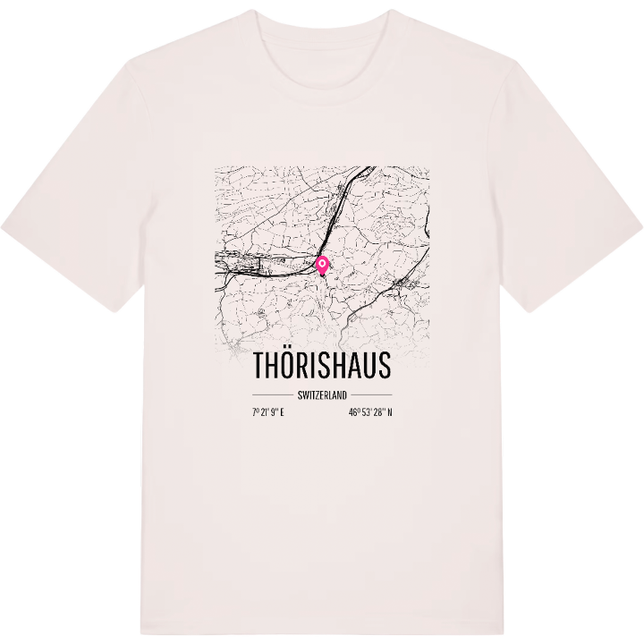 Thörishaus map t-shirt – t-shirt from PinShirt