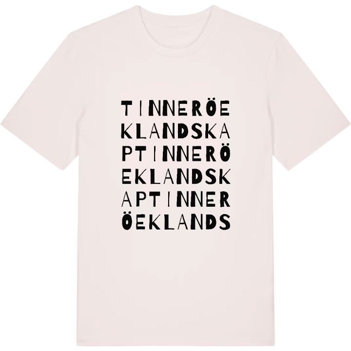 Tinnerö Eklandskap wordplay t-shirt – t-shirt from PinShirt