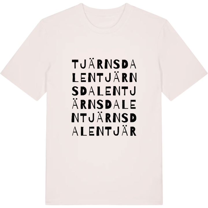 Tjärnsdalen wordplay t-shirt – t-shirt from PinShirt