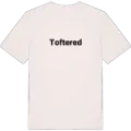 Toftered fetstil t-shirt