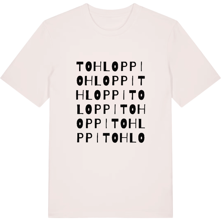 Tohloppi wordplay t-shirt – t-shirt from PinShirt