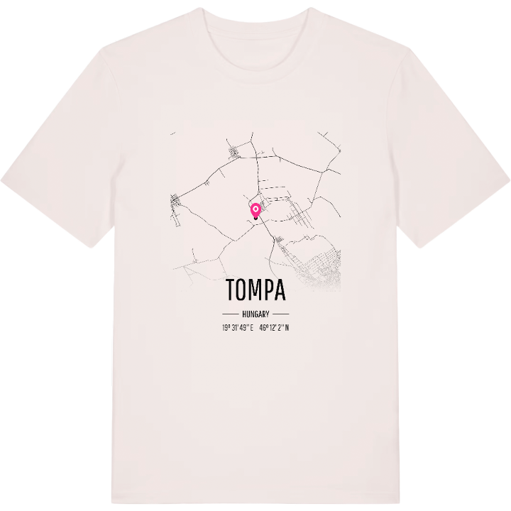 Tompa map t-shirt – t-shirt from PinShirt