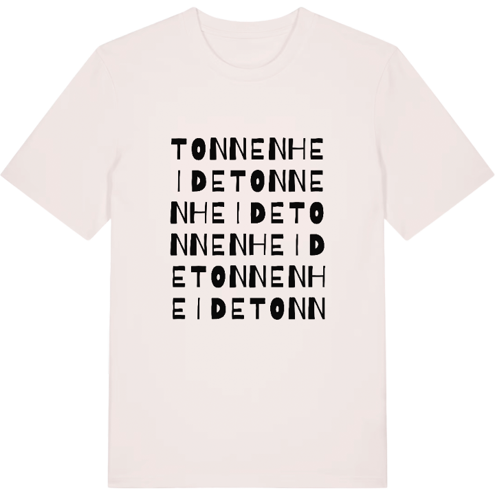 Tonnenheide wordplay t-shirt – t-shirt from PinShirt