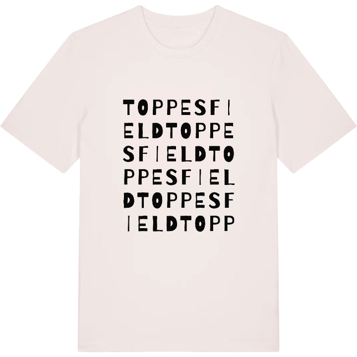 Toppesfield wordplay t-shirt – t-shirt from PinShirt