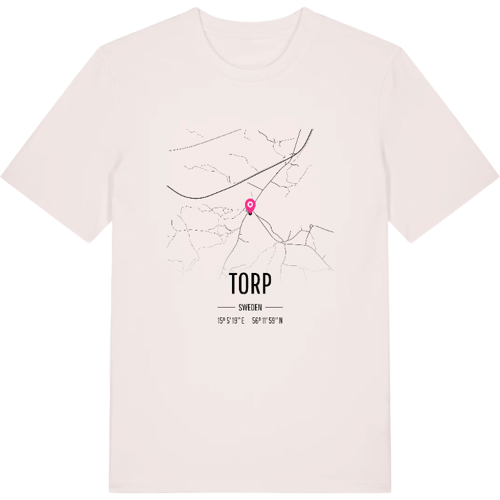 Torp map t-shirt – t-shirt from PinShirt