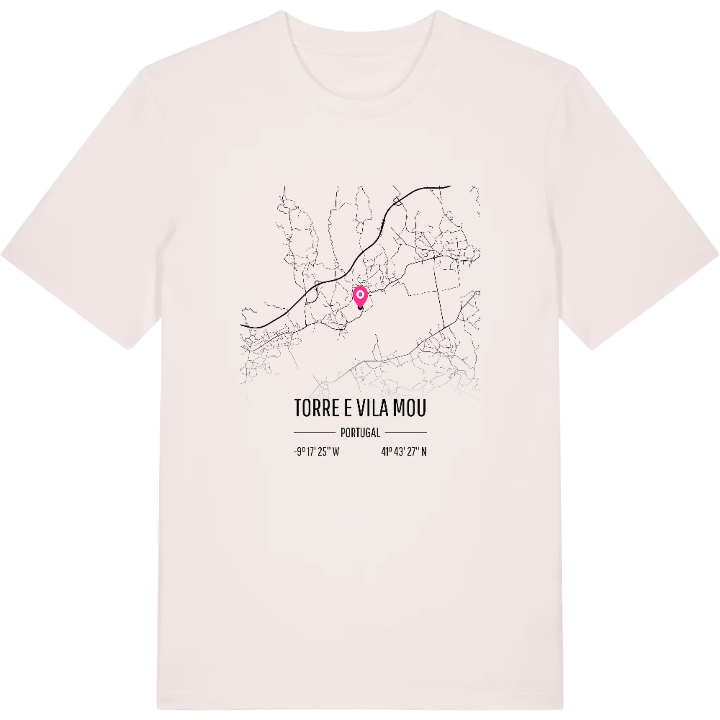 Torre e Vila Mou map t-shirt – t-shirt from PinShirt
