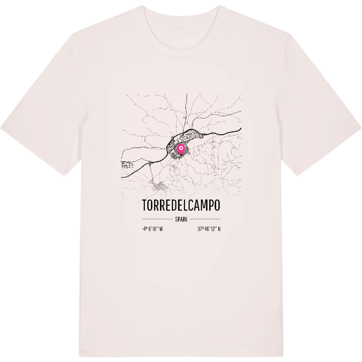 Torredelcampo map t-shirt – t-shirt from PinShirt