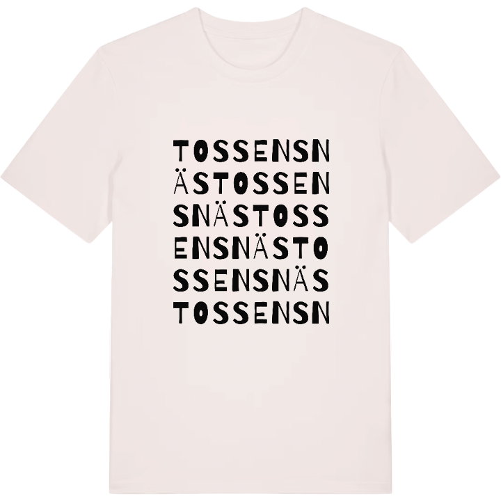Tossensnäs wordplay t-shirt – t-shirt from PinShirt