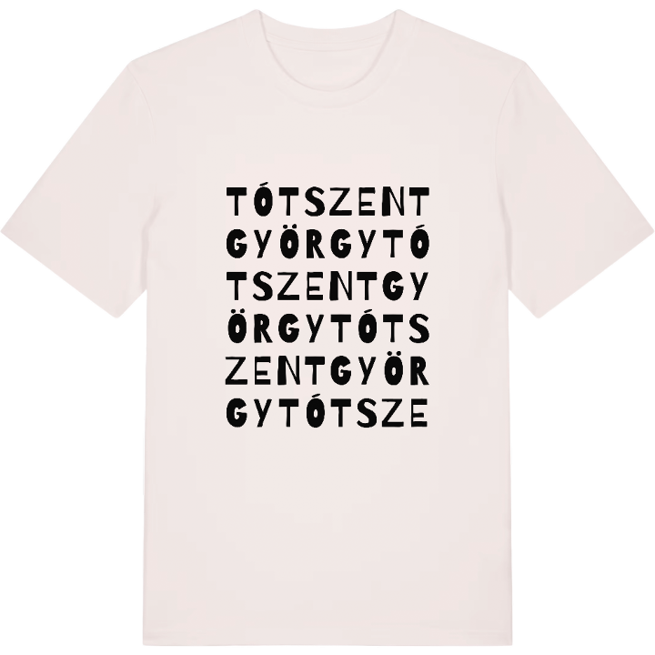 Tótszentgyörgy wordplay t-shirt – t-shirt from PinShirt