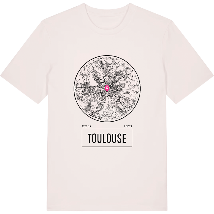 Toulouse t-shirt – t-shirt from PinShirt
