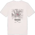Toulouse karta t-shirt