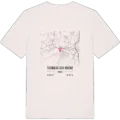 Tournon-sur-Rhône map t-shirt