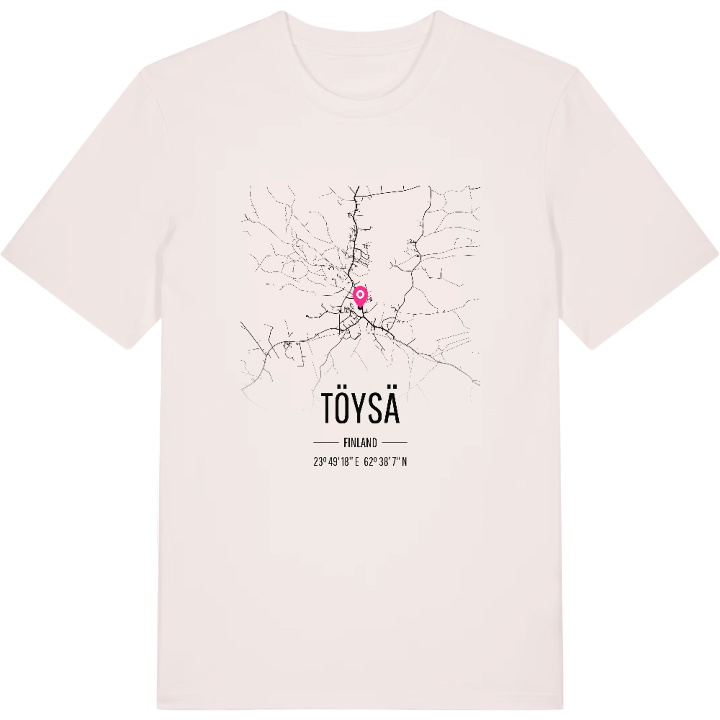 Töysä map t-shirt – t-shirt from PinShirt