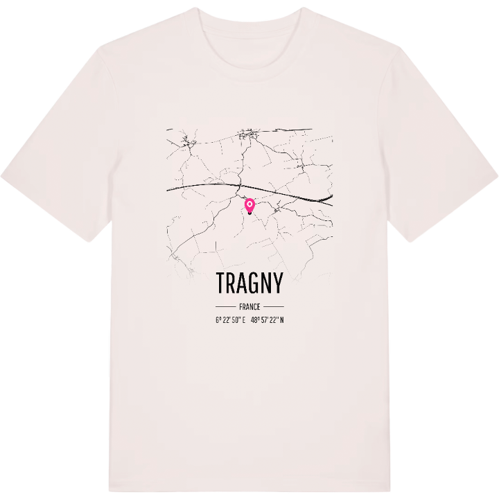 Tragny map t-shirt – t-shirt from PinShirt