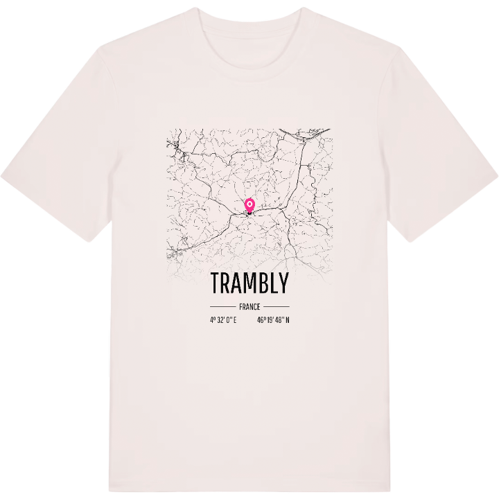 Trambly map t-shirt – t-shirt from PinShirt