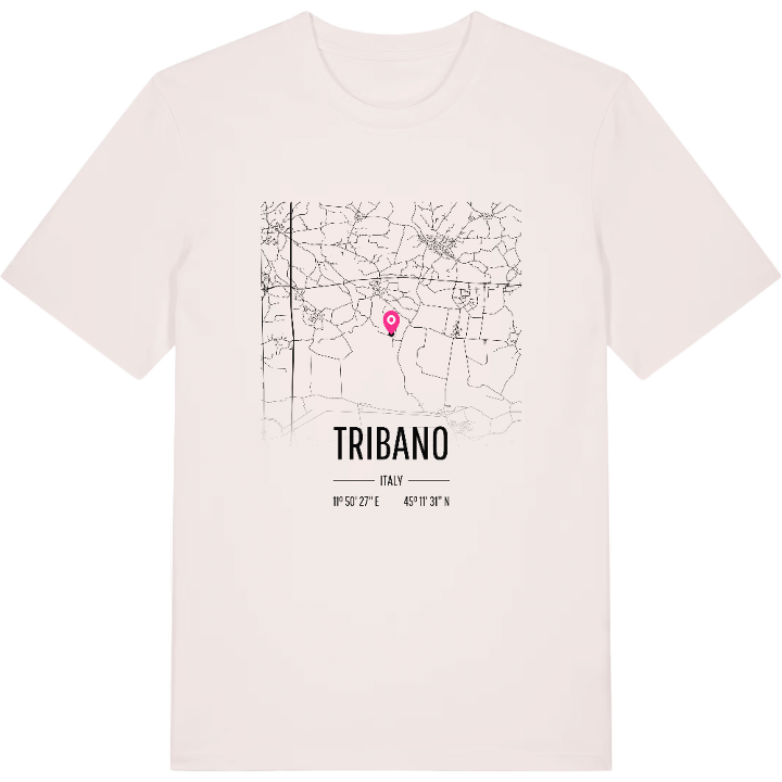 Tribano map t-shirt – t-shirt from PinShirt