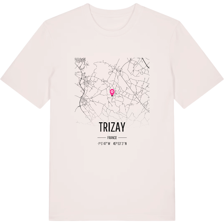 Trizay map t-shirt – t-shirt from PinShirt
