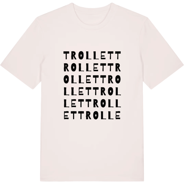 Trollet wordplay t-shirt – t-shirt from PinShirt