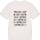 Truchas ordlek t-shirt