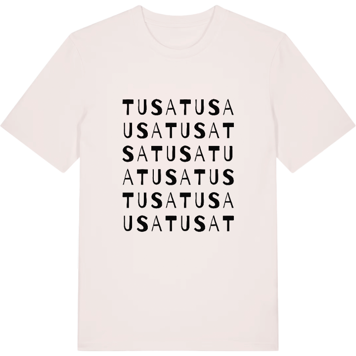 Tusa wordplay t-shirt – t-shirt from PinShirt