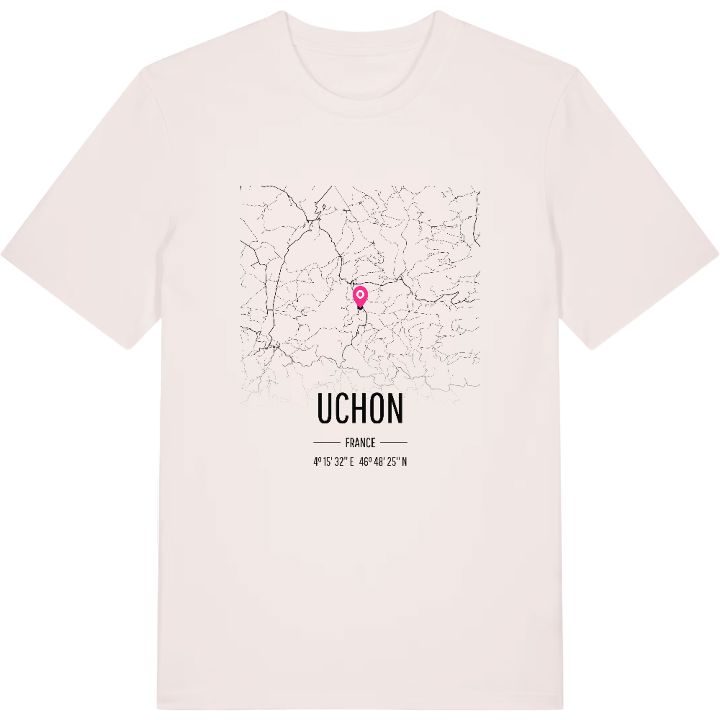 Uchon map t-shirt – t-shirt from PinShirt