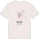 Újszász map t-shirt