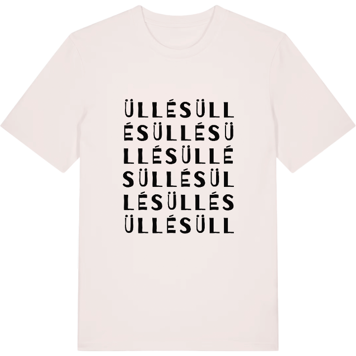 Üllés wordplay t-shirt – t-shirt from PinShirt