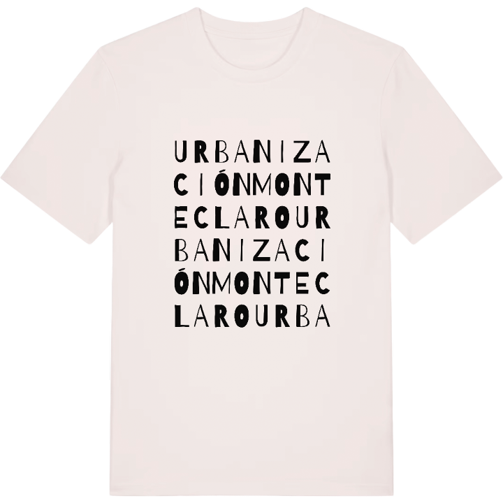 Urbanización Monteclaro wordplay t-shirt – t-shirt from PinShirt