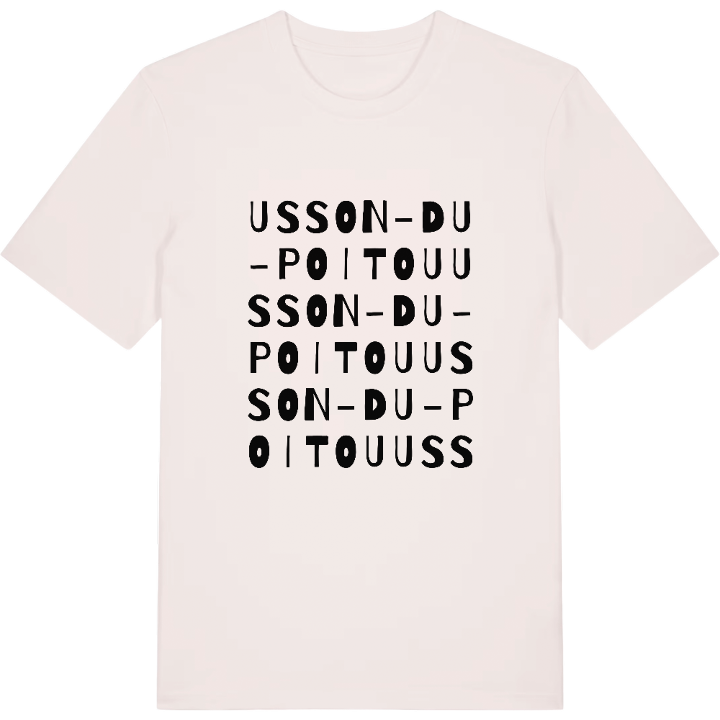 Usson-du-Poitou wordplay t-shirt – t-shirt from PinShirt