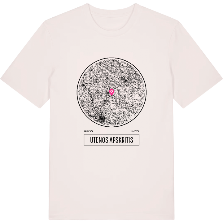 Utenos apskritis t-shirt – t-shirt from PinShirt
