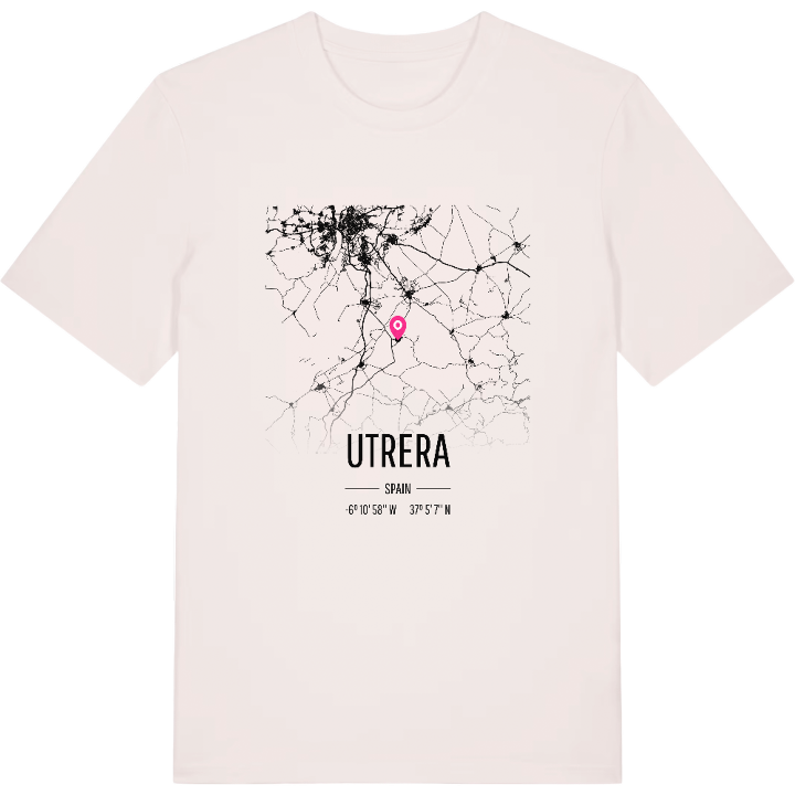Utrera map t-shirt – t-shirt from PinShirt