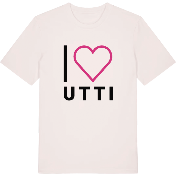 I love Utti t-shirt large print – t-shirt from PinShirt
