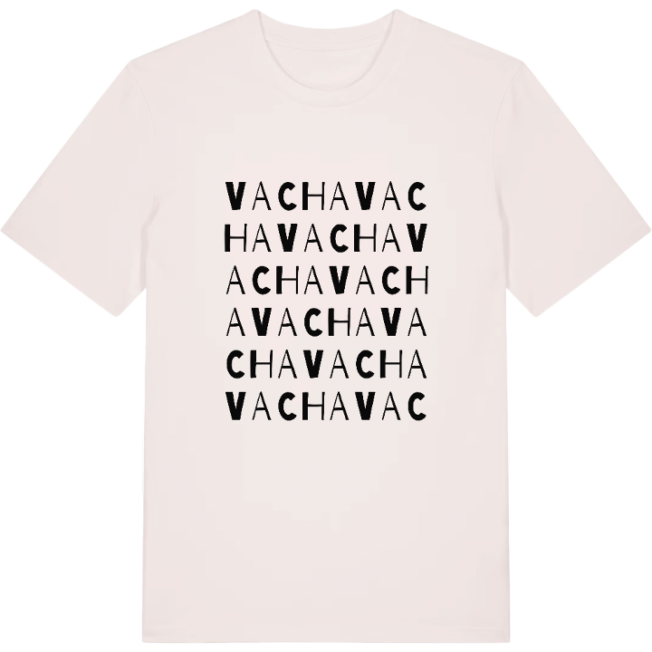 Vacha wordplay t-shirt – t-shirt from PinShirt