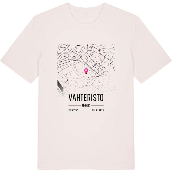 Vahteristo map t-shirt – t-shirt from PinShirt