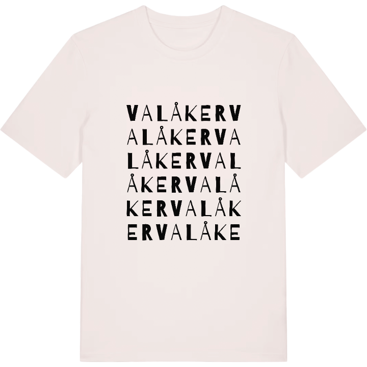 Valåker wordplay t-shirt – t-shirt from PinShirt