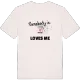 Någon i Vallen älskar mig t-shirt