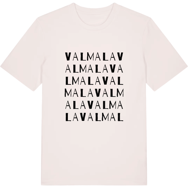 Valmala wordplay t-shirt – t-shirt from PinShirt
